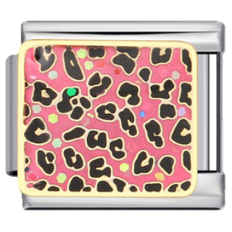 Pink leopard print