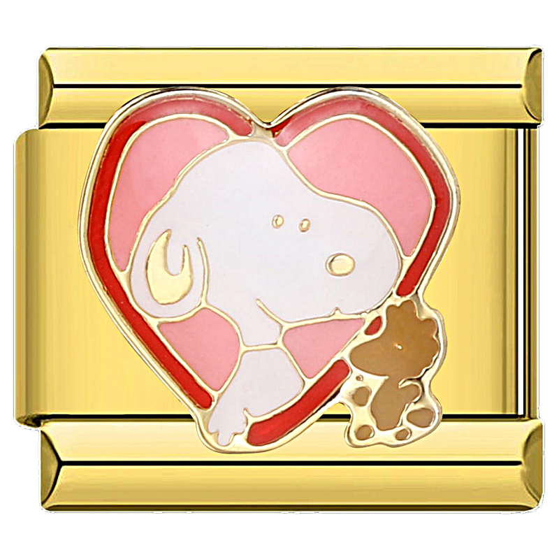 Snoopy u roze srcu