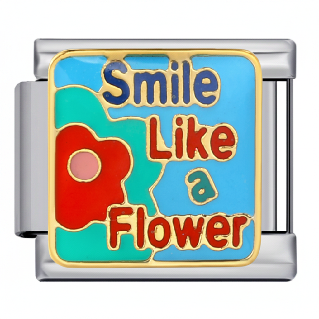 Smile like a flower