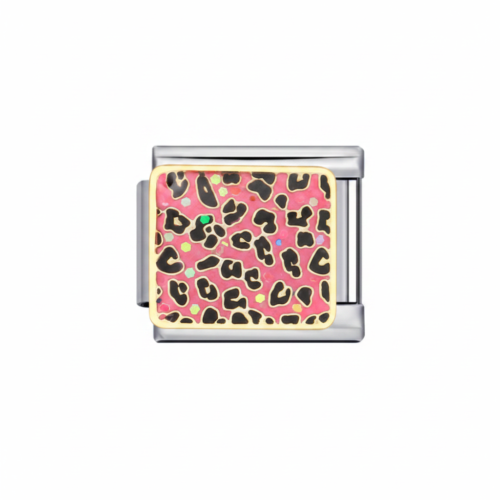 Pink leopard print
