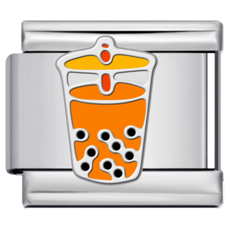Boba tea srebrno