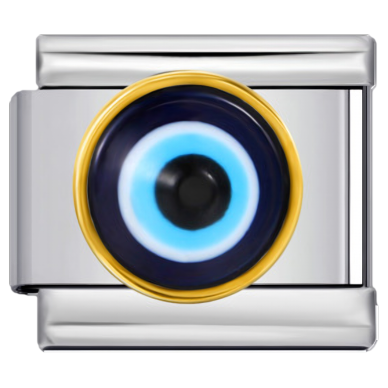 Evil eye srebrno