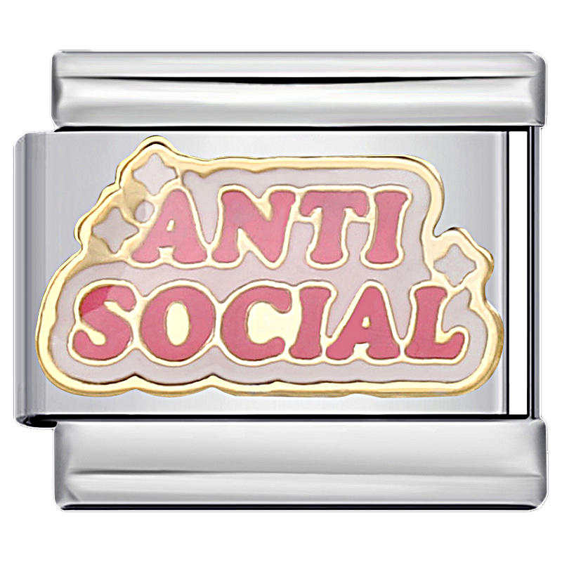 Anti Social srebrno