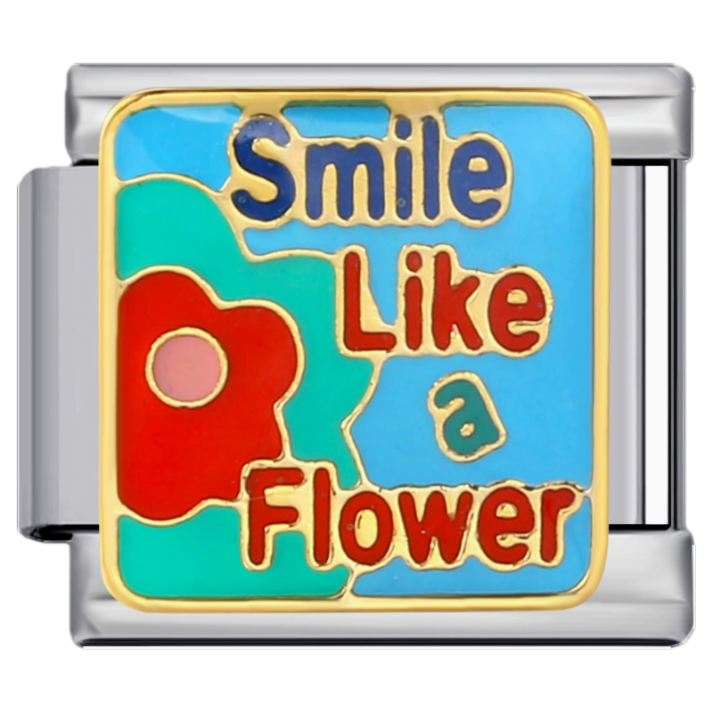 Smile like a flower