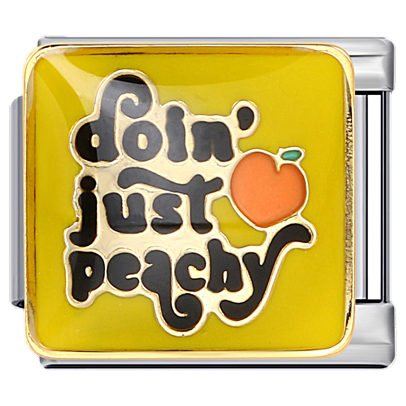 Doin just peachy srebrno