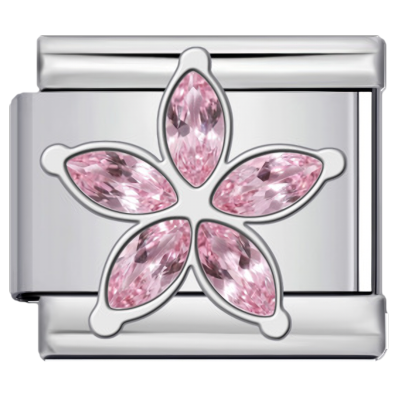 Sakura rozi cvet srebrno