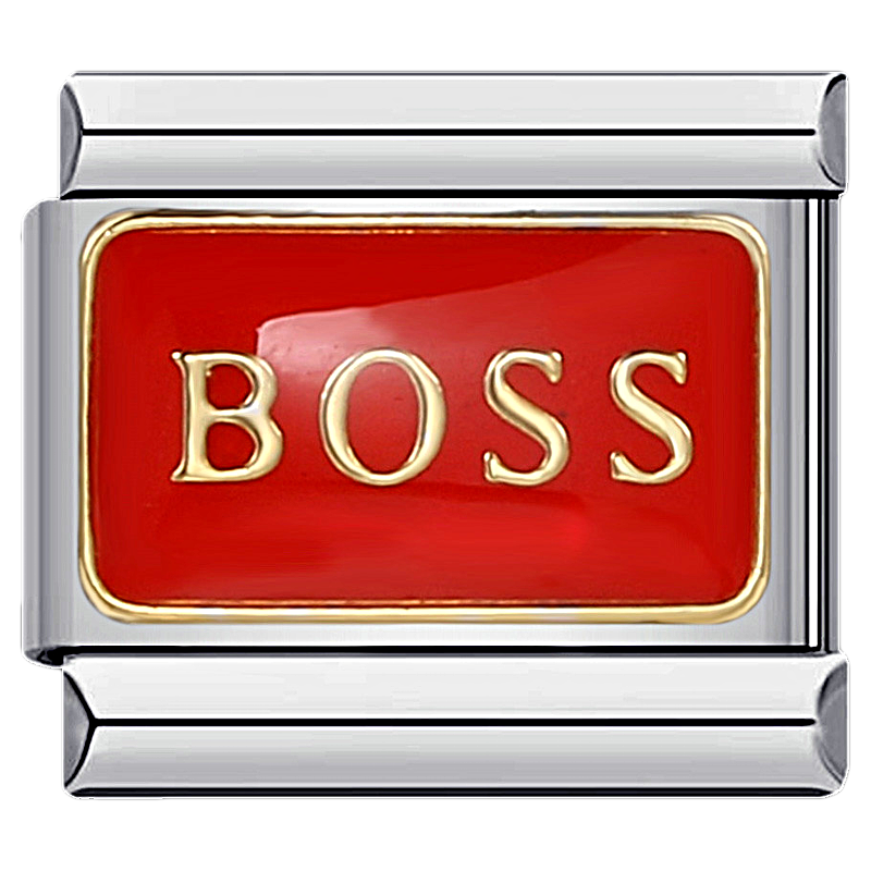 Boss srebrno